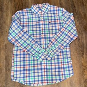 Vineyard Vines Boys Plaid Shirt